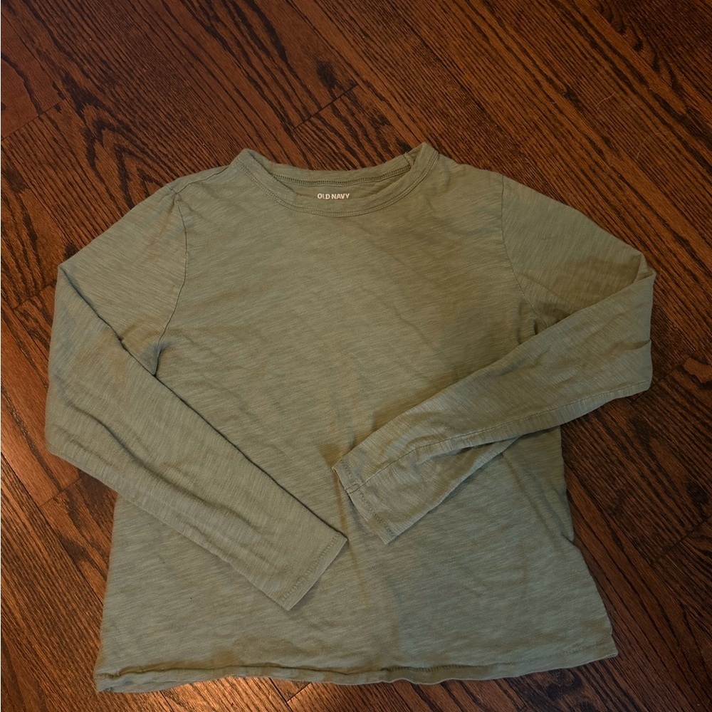2 Old Navy Olive / Black  Long Sleeve Tops